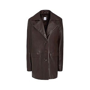 8 by YOOX LEATHER COAT