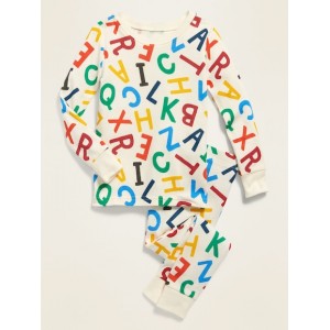 Unisex Alphabet Pajama Set for Toddler & Baby Hot Deal