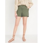 High-Waisted OGC Pull-On Chino Shorts -- 5-inch inseam