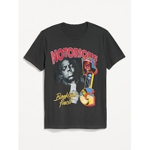 Notorious B.I.G. Biggie Smalls Gender-Neutral T-Shirt for Adults Hot Deal