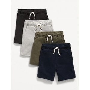 Functional Drawstring Shorts 4-Pack for Toddler Boys Hot Deal