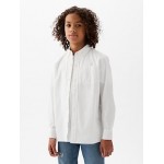Kids Organic Cotton Poplin Shirt