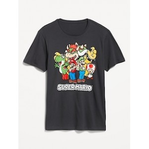 Super Mario Bros. Gender-Neutral Graphic T-Shirt for Adults Hot Deal