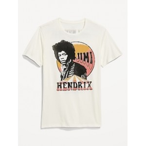Jimi Hendrix Gender-Neutral T-Shirt for Adults Hot Deal