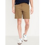Slim Built-In Flex Rotation Chino Shorts -- 8-inch inseam Hot Deal
