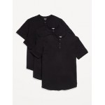 3-Pack Henley T-Shirt Hot Deal