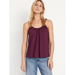 Strappy Tie-Back Tank Top Hot Deal