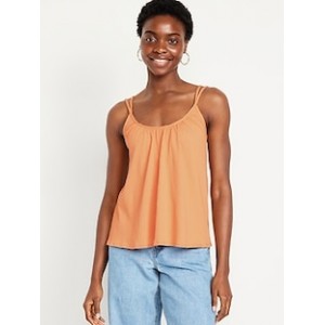 Strappy Tie-Back Tank Top Hot Deal