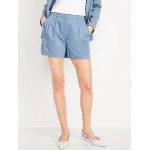 Extra High-Waisted Taylor Trouser Shorts -- 5-inch inseam Hot Deal