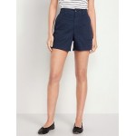 High-Waisted OGC Chino Shorts -- 5-inch inseam Hot Deal