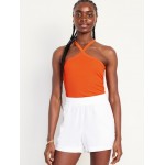 Fitted Halter Top Hot Deal