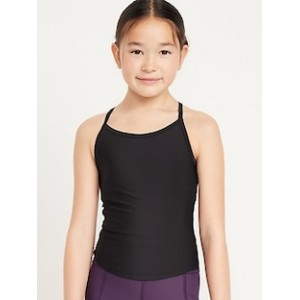 PowerSoft Fitted Cross-Back Tank Top for Girls