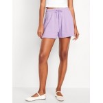 Extra High-Waisted Terry Shorts -- 3-inch inseam Hot Deal
