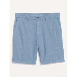 Rotation Chino Linen-Blend Shorts -- 8-inch inseam Hot Deal