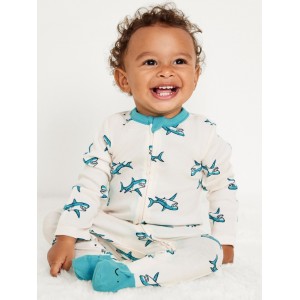 2-Way-Zip Sleep & Play Footed One-Piece for Baby